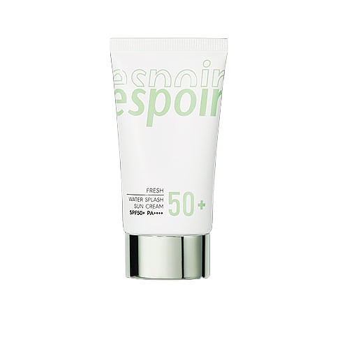 espoir fresh water splash sun cream