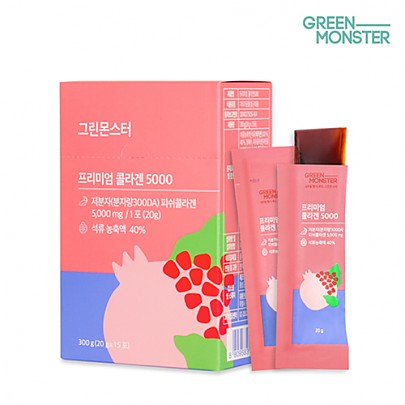 [Green Monster] Premium Collagen 5000 (15ea)