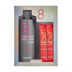 [MASIL] 8 Seconds Salon Hair Mask Set (350ml+8ml*2ea)
