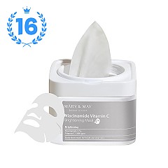 [Mary&May] Niacinamide Vitamin C Brightening Mask (30ea)