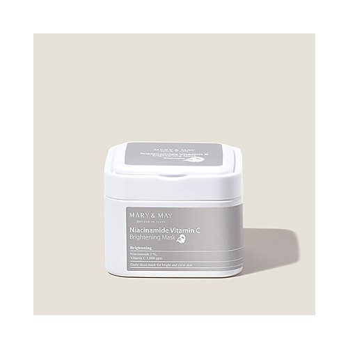 [Mary&May] Niacinamide Vitamin C Brightening Mask (30ea)