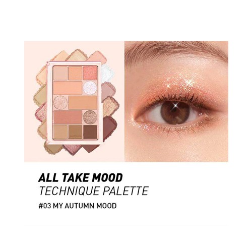 [Peripera] *NEW* All Take Mood Technique Palette (4 Colors)