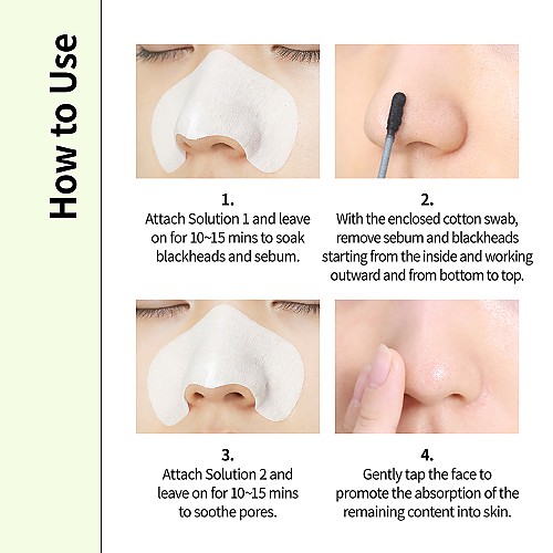 [CNP Laboratory] Anti-pore Black Head Clear Kit (10 set)
