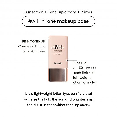 [heimish] Bulgarian Rose Tone-up Sunscreen 30ml SPF50+ PA+++