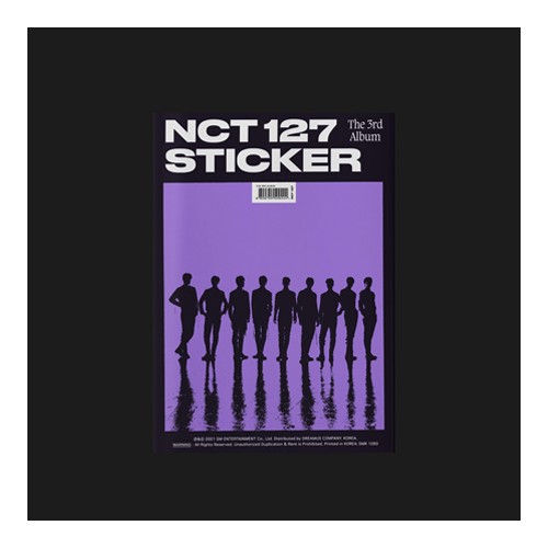 NCT127 3rd Album STICKER OFFICIAL PHOTO CARD NCT 127