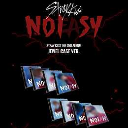 [K-POP] STRAY KIDS 2nd Album - NOEASY (Jewel Case ver.) (Random ver.)