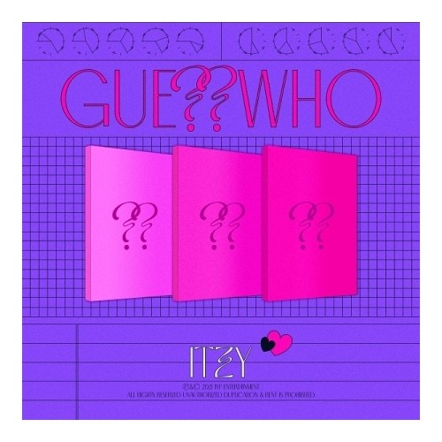 [K-POP] ITZY 4th Mini Album - GUESS WHO (Day / Night / Day&Night Ver.) (Random ver.)