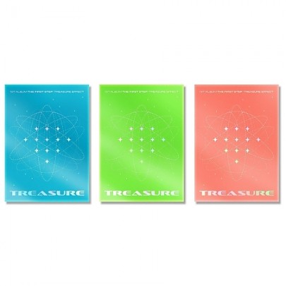 [K-POP] TREASURE The 1st Album - THE FIRST STEP : TREASURE EFFECT (BLUE/GREEN/ORANGE ver.)