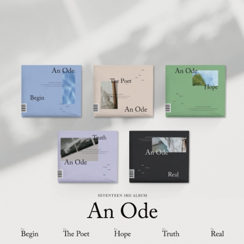 K-POP SEVENTEEN 3rd Album - An Ode (Begin/The Poet/Hope/Truth/Real Ver.) | StyleKorean.com