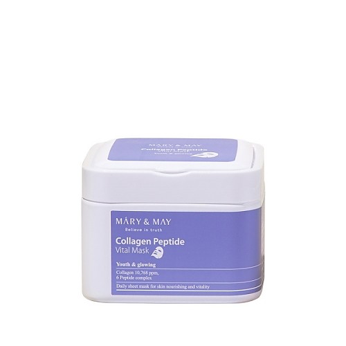 [Mary&May] Collagen Peptide Vital Mask (30ea)