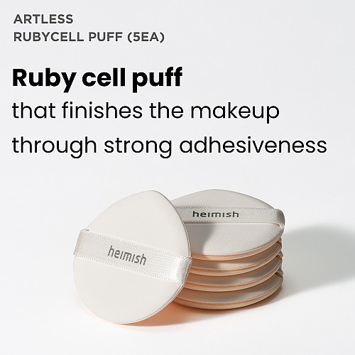 [heimish] Artless Rubycell Puff (5ea)