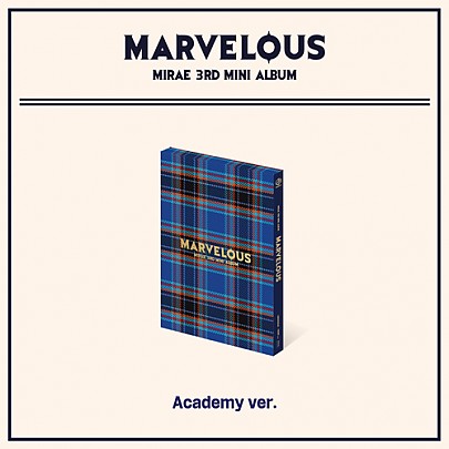 [K-POP] MIRAE Mini Album vol.3 - Marvelous (Preppy/Academy/Party ver.)