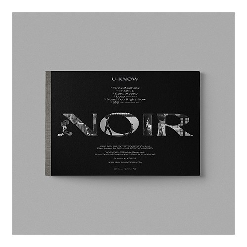 [K-POP] U-Know Mini Album vol.2 - NOIR (Crank Up ver.)