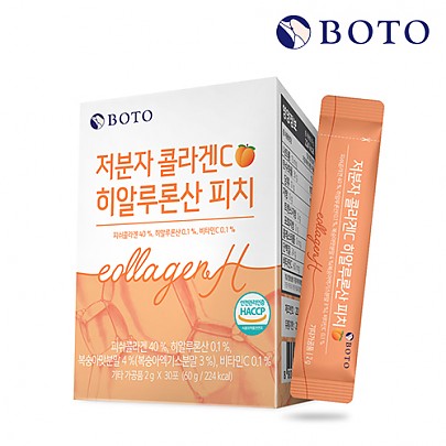 [BOTO] Low Molecular Collagen C Hyaluronic acid Peach (30 sticks)