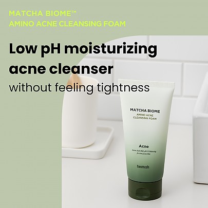 [heimish] Matcha Biome Amino Acne Cleansing Foam 150ml