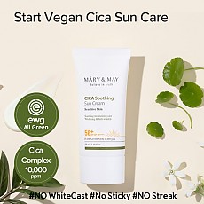 [Mary&May] *TIMEDEAL*  CICA Soothing Sun Cream SPF50+ PA++++ 50ml