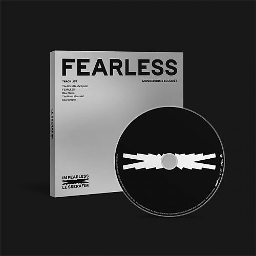 [K-Pop] LE SSERAFIM 1st Mini Album - FEARLESS (Monochrome Bouquet Ver.)