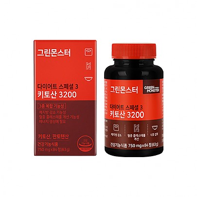 [Green Monster] Diet Special 3 Chitosan 3200 (750mg*84ea)