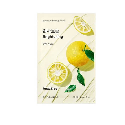 [Innisfree] *renewal* Squeeze Energy Mask (10 types)