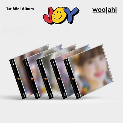[K-POP] woo!ah! 1st Mini Album - JOY (Jewel Ver.) (Limited Edition) (Random Ver.)