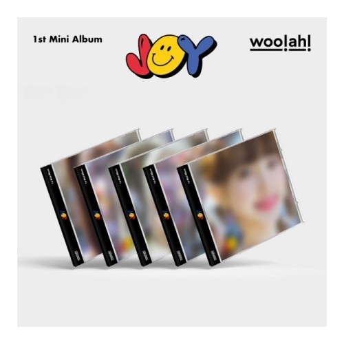 [K-POP] woo!ah! 1st Mini Album - JOY (Jewel Ver.) (Limited Edition) (Random Ver.)