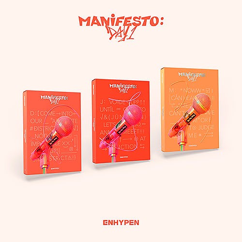 [K-POP] ENHYPEN - MANIFESTO : DAY 1 (Random ver.)