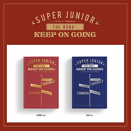 [K-POP] SUPER JUNIOR The 11th Album Vol.1 - The Road : Keep on Going (Random Ver.)