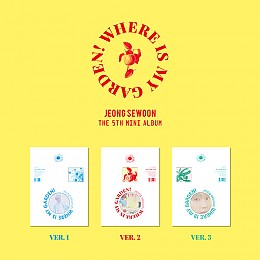 [K-POP] Jeong Se Woon Mini Album Vol.5 - Where is my Garden! (Random Ver.)