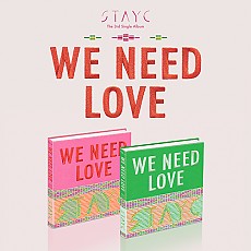 [K-POP] STAYC The 3rd Single Album - WE NEED LOVE (Random Ver.)