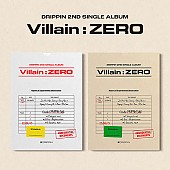 [K-POP] DRIPPIN 2ND SINGLE ALBUM - Villain : ZERO (Random Ver.)