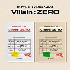 [K-POP] DRIPPIN 2ND SINGLE ALBUM - Villain : ZERO (Random Ver.)