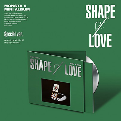 [K-POP] MONSTA X Mini Album Vol.11 - SHAPE of LOVE (Special Ver.)