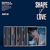 [K-POP] MONSTA X Mini Album Vol.11 - SHAPE of LOVE (Jewel Ver.) (Random Ver.)