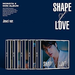 [K-POP] MONSTA X Mini Album Vol.11 - SHAPE of LOVE (Jewel Ver.) (Random Ver.)