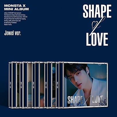 [K-POP] MONSTA X Mini Album Vol.11 - SHAPE of LOVE (Jewel Ver.) (Random Ver.)