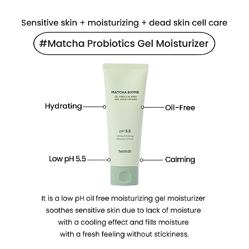 [heimish] Matcha Biome Oil Free Calming Gel Moisturizer 100ml