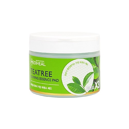 Mediheal Tea Tree Calming Essence Pad 50ea | Korean Masks