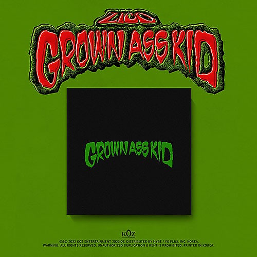 [K-POP] ZICO 4th Mini Album - Grown Ass Kid