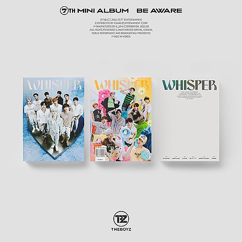 [K-POP] THE BOYZ Mini Album Vol.7 - BE AWARE (Random Ver.)