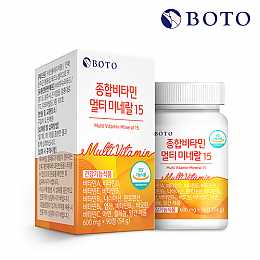 [BOTO] Multi Vitamin Mineral 15 600mg*90 Capsules