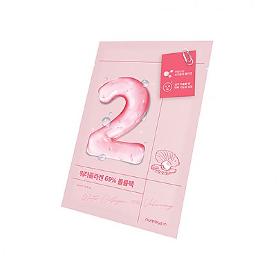 [Numbuzin] No.2 Water Collagen 65% Voluming Sheet Mask (4ea)