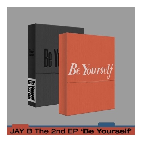 [K-POP] JAY B 2ND EP Album - Be Yourself (Be Ver./Yourself Ver.) (Random Ver.)