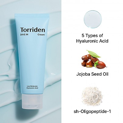 [Torriden] DIVE-IN Low Molecular Hyaluronic Acid Cream