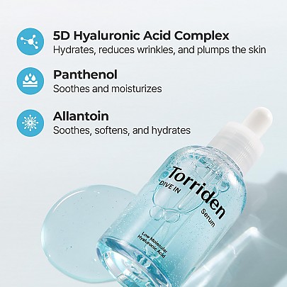 [Torriden] *renew* Dive-In Low Molecule Hyaluronic Acid Serum 50ml
