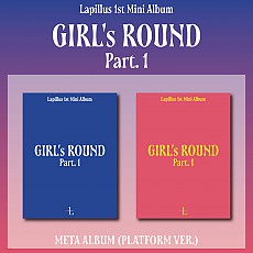 [K-POP] Lapillus 1st Mini Album - GIRL's ROUND Part. 1 (Platform ver.) (Random Ver.)