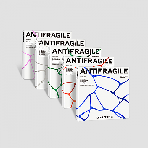 [K-POP] LE SSERAFIM 2nd Mini Album - ANTIFRAGILE (Compact Ver.) (Random Ver.)