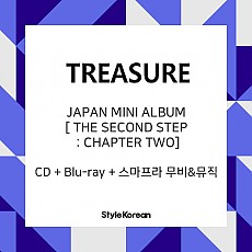 [K-POP] TREASURE JAPAN MINI ALBUM - THE SECOND STEP : CHAPTER TWO (CD + Blu-ray + 스마프라 Movie & Music)