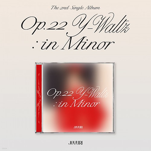 [K-POP] Jo YuRi 2nd Single Album - Op.22 Y-Waltz in Minor (Jewel Ver.) Limited Edition