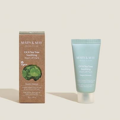 [Mary&May] CICA TeaTree Soothing Wash off Pack 30g