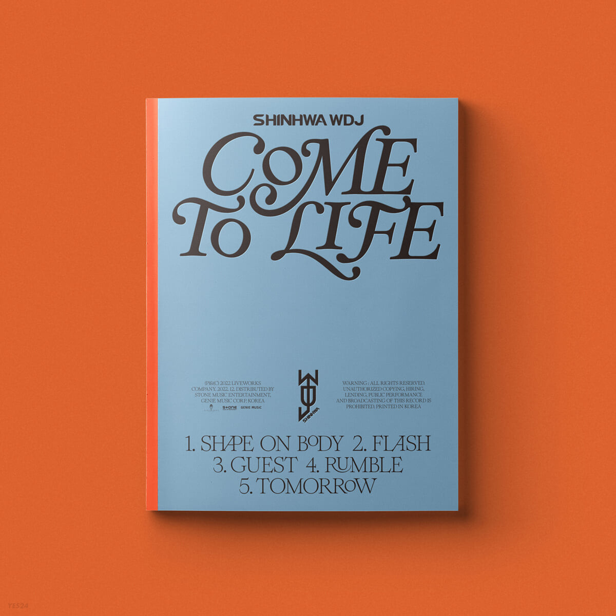 K-POP SHINHWA WDJ The 1st Mini Album - Come To Life | StyleKorean.com